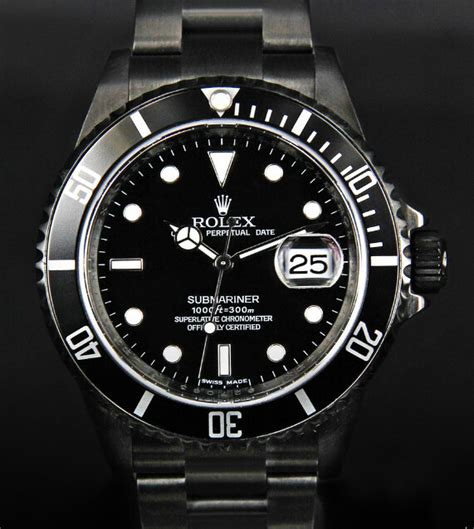 montre rolex noire